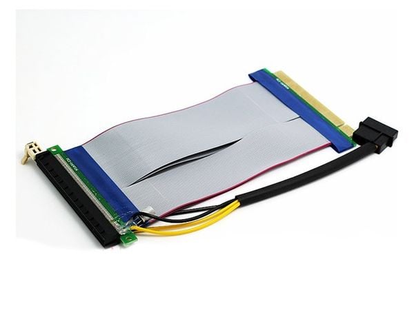 Cáp nối dài 20cm PCI-E 16X có cấp nguồn, Cáp PCI phụ kiện điện tử - Phụ Kiện Điện Tử Việt Nam