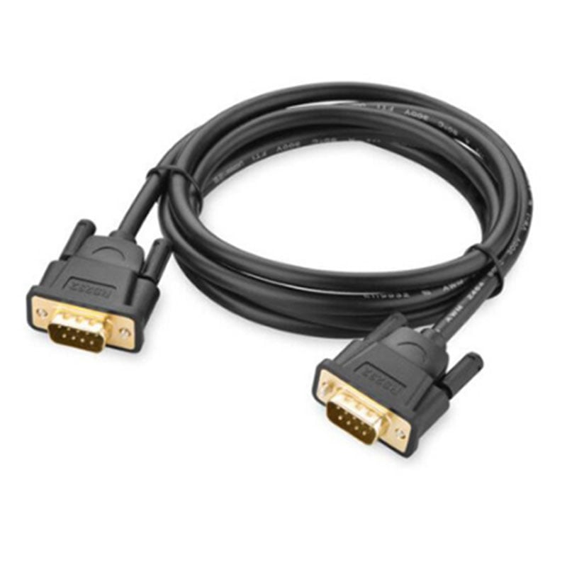 Cáp RS232 DB9 COM9 nối thẳng 2 đầu đực male - male UGREEN 1.5M 2M 3M 5M - Phụ Kiện Điện Tử Việt Nam