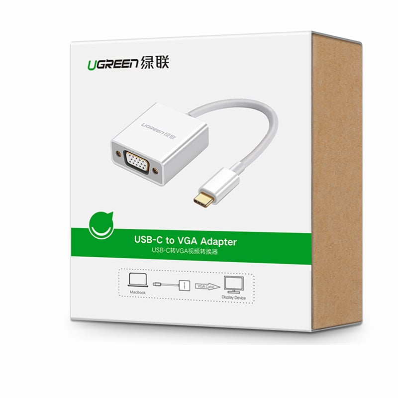 cap chuyen usb-c ra vga ugreen 50511