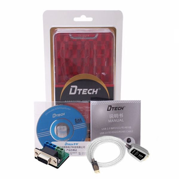 Cáp USB2.0 to RS485/422 DTECH DT-5119 0.5 mét - Phụ Kiện Điện Tử Việt Nam