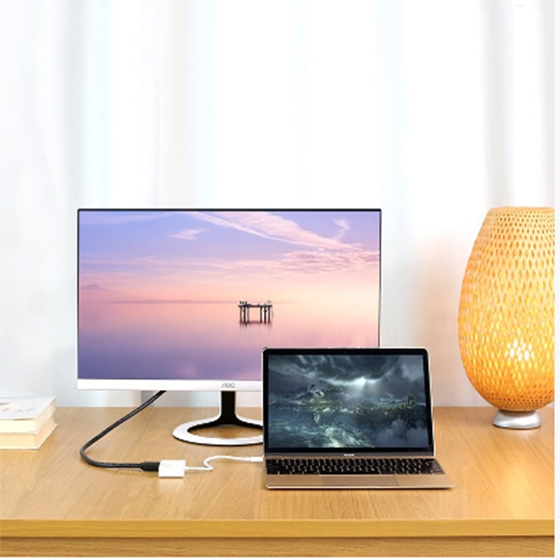 cap chuyen usb-c ra hdmi và vga