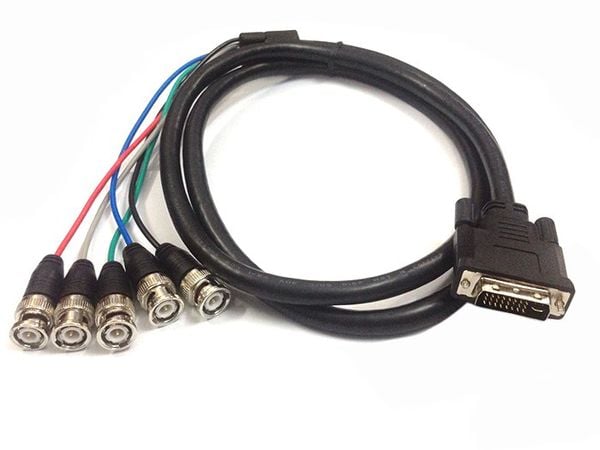 Cáp DVI-I 24+5 to RGBHV 5BNC 1.5M 3M 5M - Phụ Kiện Điện Tử Việt Nam