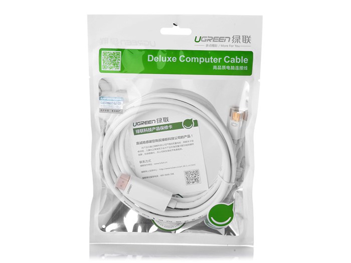 Dây cáp Mini Displayport Macbook Surface Thinkpad X1 Dell XPS sang HDMI TV Máy chiếu 3 mét Ugreen 10419 - Phụ Kiện Điện Tử Việt Nam