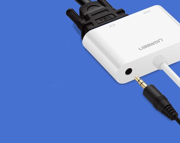 Cáp chuyển đổi Micro HDMI sang VGA HDMI Ugreen 30355 1080P - Phụ Kiện Điện Tử Việt Nam