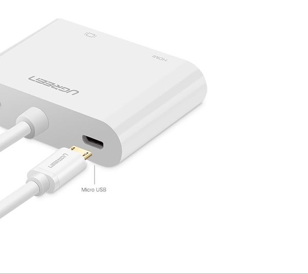 Cáp chuyển đổi Micro HDMI sang VGA HDMI Ugreen 30355 1080P - Phụ Kiện Điện Tử Việt Nam