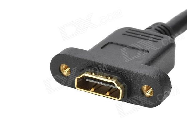 Cáp nối HDMI Female to Female 0.35M 1M - Dây HDMI nối tiếp nối dài 2 cổng cái bắt vít cố định - Phụ Kiện Điện Tử Việt Nam