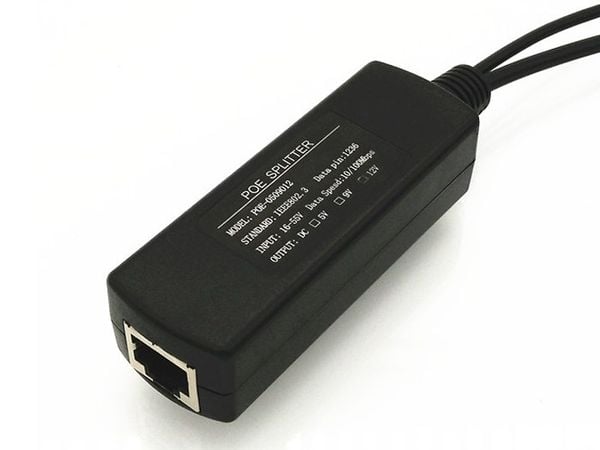Cáp nguồn POE Splitter 16V-56V sang DC 12V-1A 100 mét - Phụ Kiện Điện Tử Việt Nam