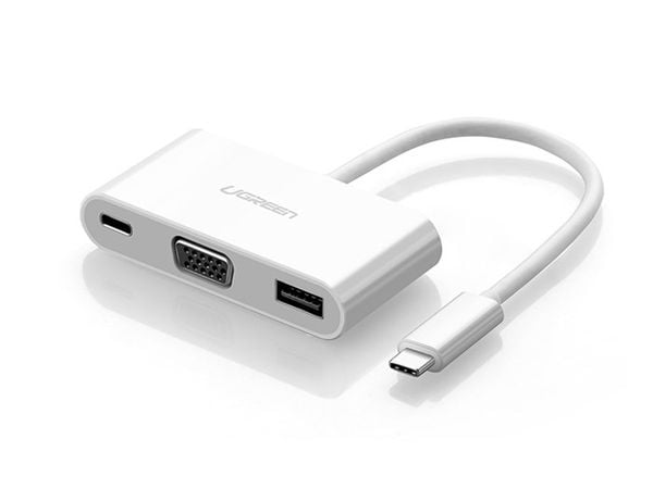 USB-C ra VGA 1080P USB 3.0 Ugreen 30376 - Phụ Kiện Điện Tử Việt Nam