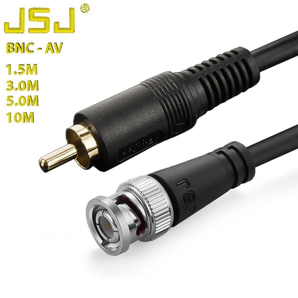 Dây cáp chuyển đổi BNC sang AV RCA hoa sen hãng JSJ dài 1.5M đến 10M - Phụ Kiện Điện Tử Việt Nam