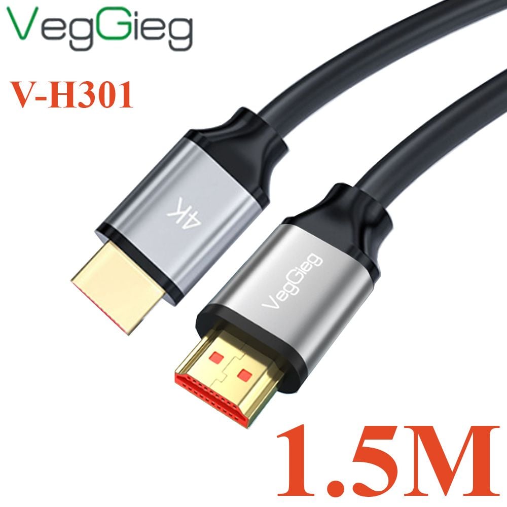 Cáp HDMI 2.0 VEGGIEG chuẩn 4K@60Hz dài từ 1.5M đến 20M - hàng chính hãng - Phụ Kiện Điện Tử Việt Nam