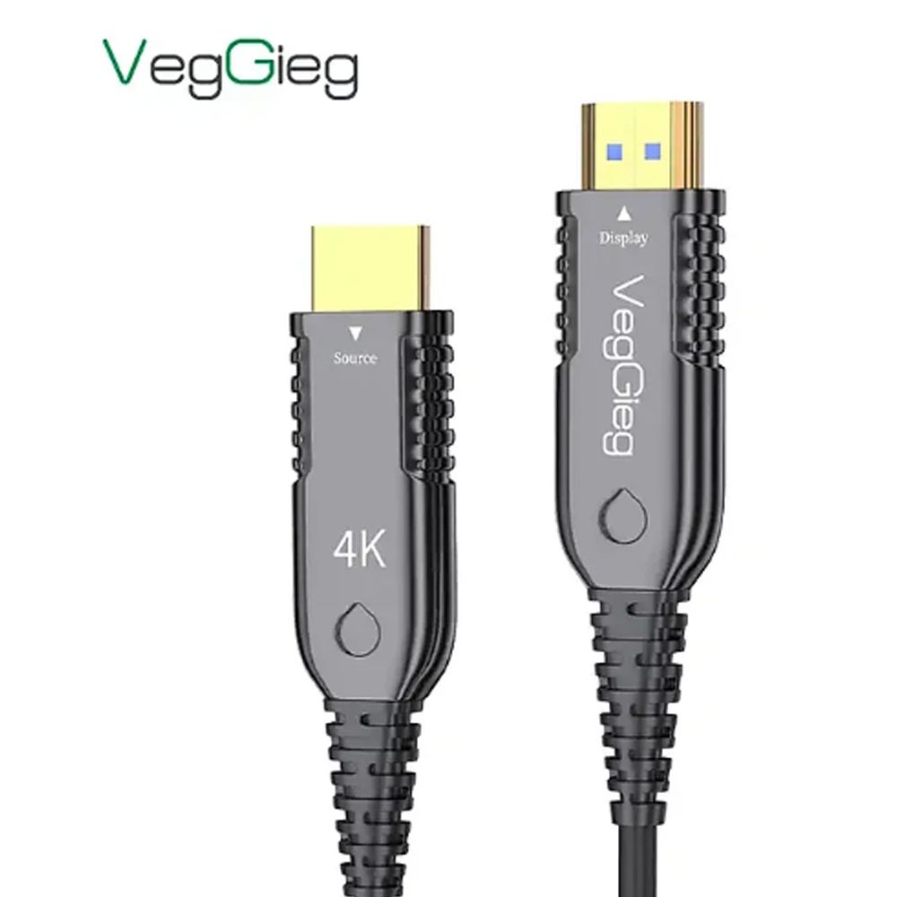 Dây cáp HDMI 2.0 quang VEGGIEG chuẩn 4K@60Hz 10M đến 50M - hàng chính hãng - Phụ Kiện Điện Tử Việt Nam