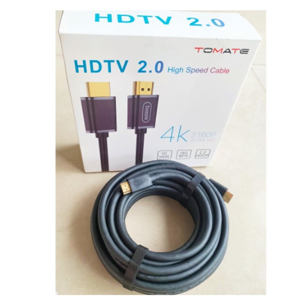 Cáp HDMI 2.0 TOMATE chuẩn 4K@60Hz dài từ 1.5M đến 30M - hàng chính hãng - Phụ Kiện Điện Tử Việt Nam