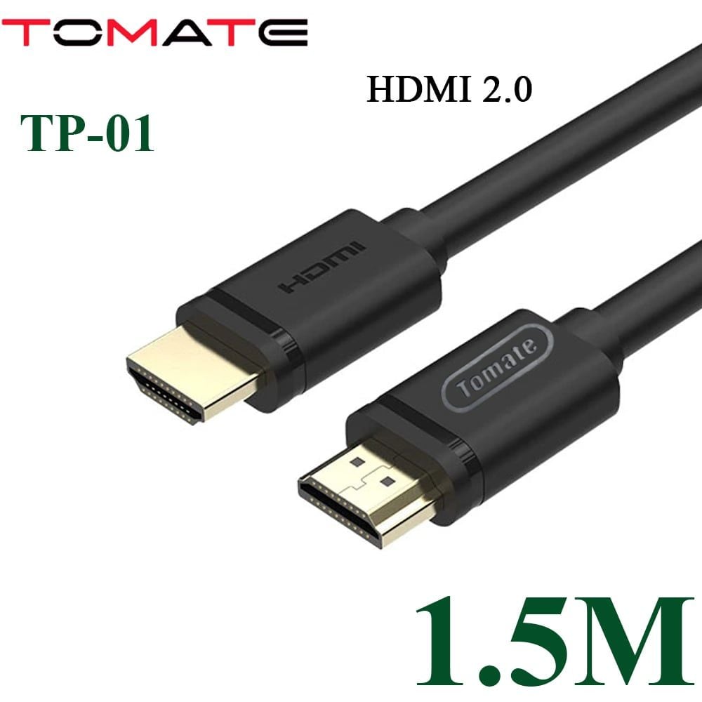 Cáp HDMI 2.0 TOMATE chuẩn 4K@60Hz dài từ 1.5M đến 30M - hàng chính hãng - Phụ Kiện Điện Tử Việt Nam
