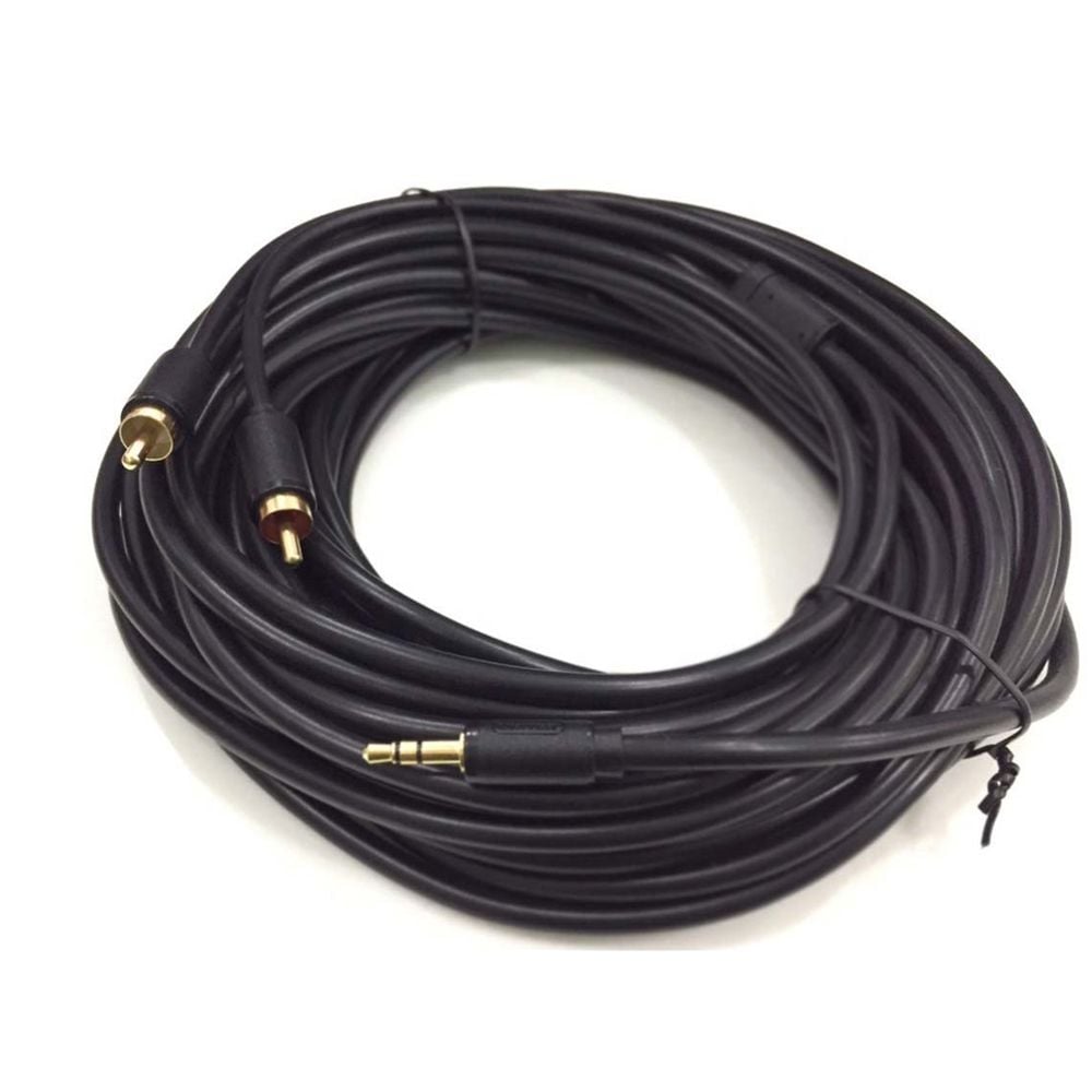 Dây cáp loa 3.5mm ra 2 hoa sen RCA chính hãng Unitek C9023BK - 5M - Phụ Kiện Điện Tử Việt Nam