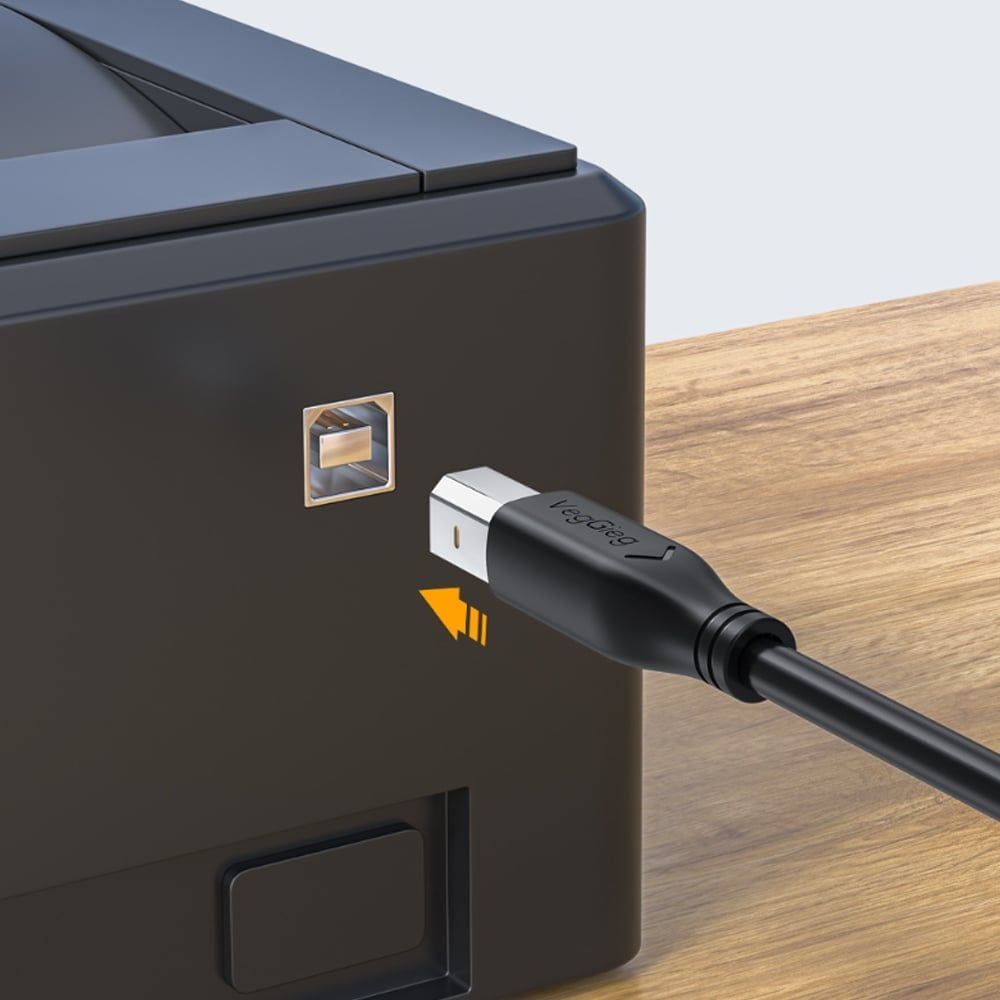 Dây máy in cổng USB hãng Veggieg dài 1.5M, 3M, 5M, 10M