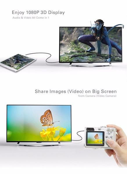 Cáp Mini HDMI To HDMI Ugreen 1M | 2M | 3M, Cáp HDMI phụ kiện điện tử - Phụ Kiện Điện Tử Việt Nam