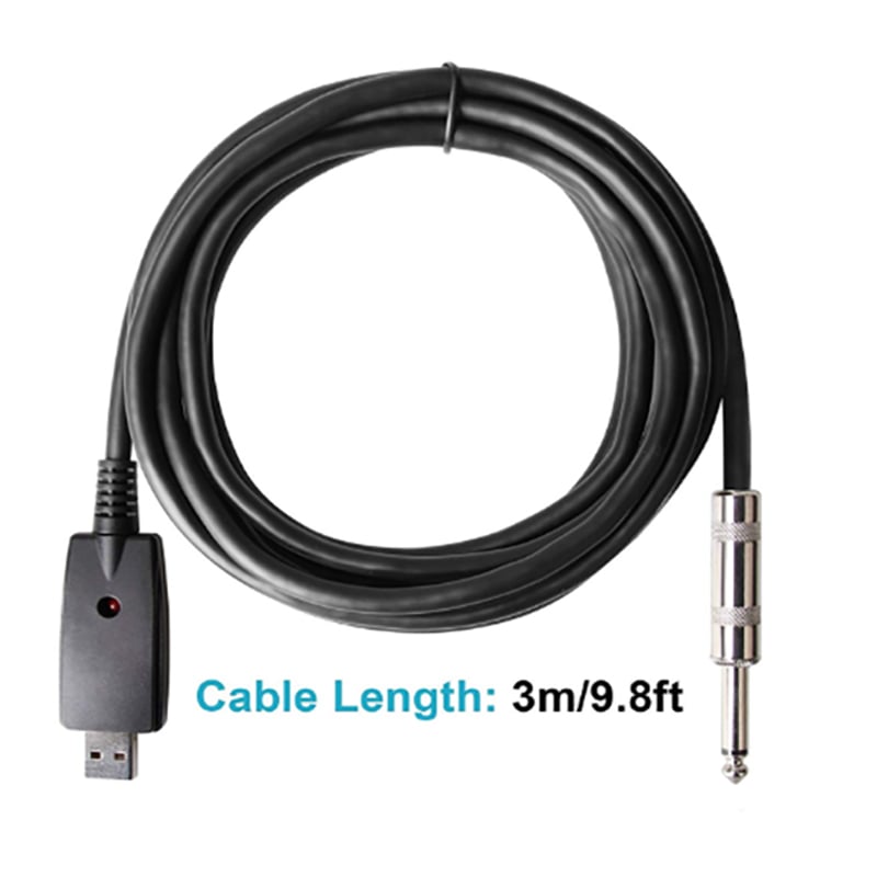 cap usb sang audio 6.35mm 3 met
