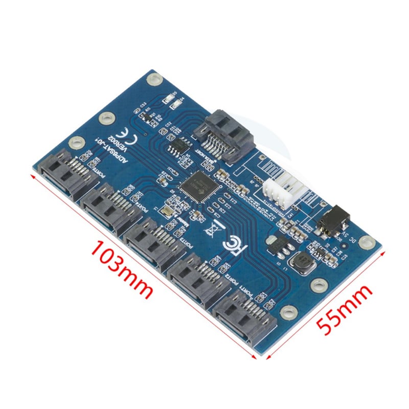 card chia sata 1 ra 5