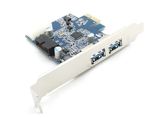Card PCI-E to USB 3.0 2Port+ 20Pin - Phụ Kiện Điện Tử Việt Nam