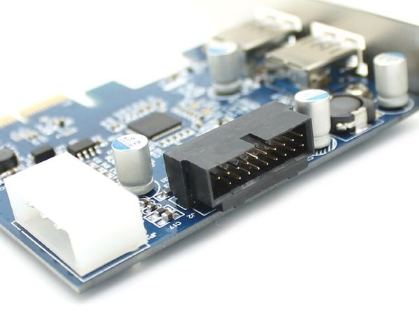 Card PCI-E to USB 3.0 2Port+ 20Pin - Phụ Kiện Điện Tử Việt Nam