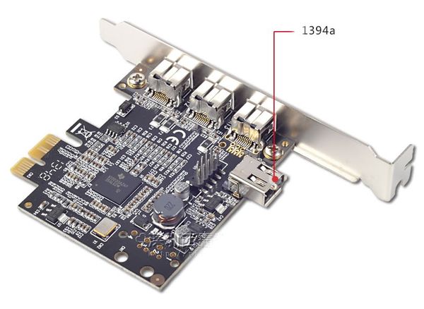 Card PCI-E 1X ra IEEE 1394 Firewire 800 1394B A Syba FG-EFWB-V1T-003BI - Phụ Kiện Điện Tử Việt Nam