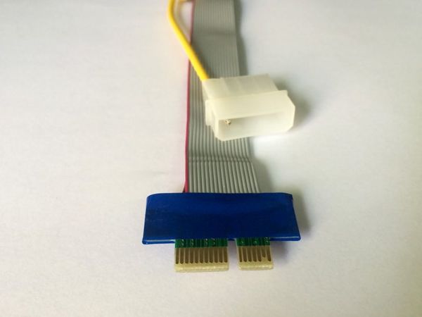 Cáp chuyển đổi PCI-E 1X sang PCI-E 16X có cấp nguồn - Phụ Kiện Điện Tử Việt Nam