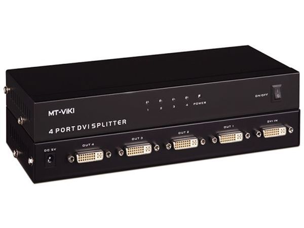 Bộ chia màn hình DVI 1 ra 4 MT-DV4H hỗ trợ 2K 1940x900 - Phụ Kiện Điện Tử Việt Nam