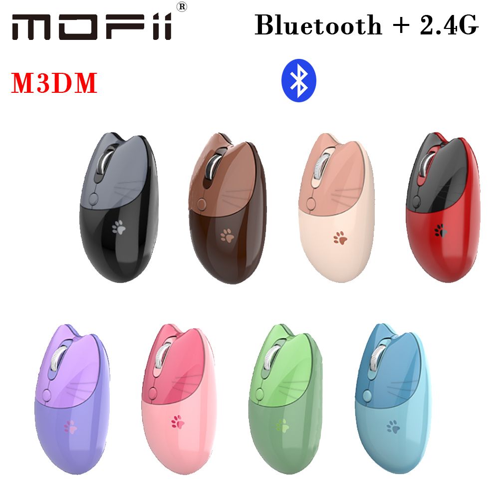 Chuột máy tính không dây bluetooth 2.4G dual model chính hãng Mofii M3DM - Phụ Kiện Điện Tử Việt Nam
