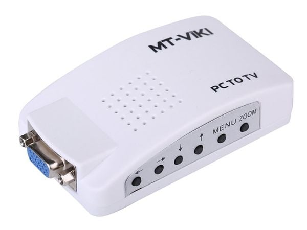 Bộ chuyển đổi VGA sang S-video và AV MT-PT01 MT-VIKI - Phụ Kiện Điện Tử Việt Nam