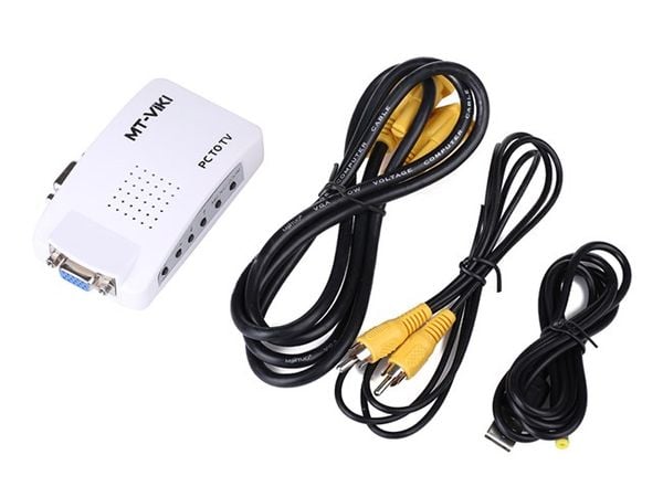 Bộ chuyển đổi VGA sang S-video và AV MT-PT01 MT-VIKI - Phụ Kiện Điện Tử Việt Nam