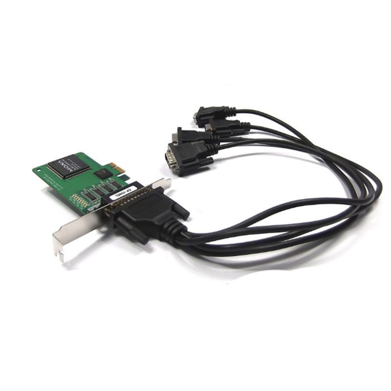 card pci-e 1x ra 4 rs232 moxa cp-104el-a