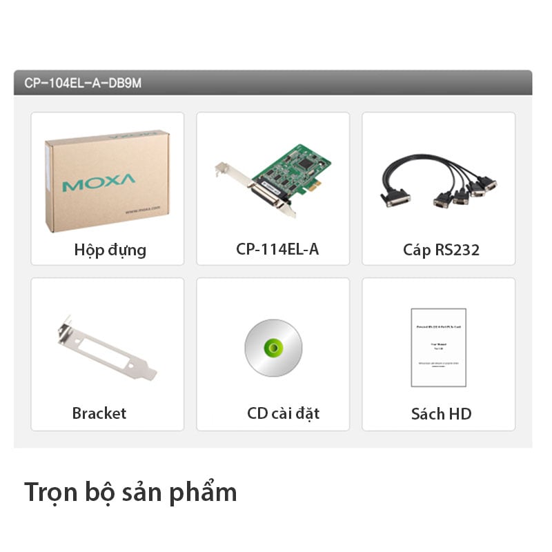 card pci-e 1x ra 4 rs232 moxa cp-104el-a