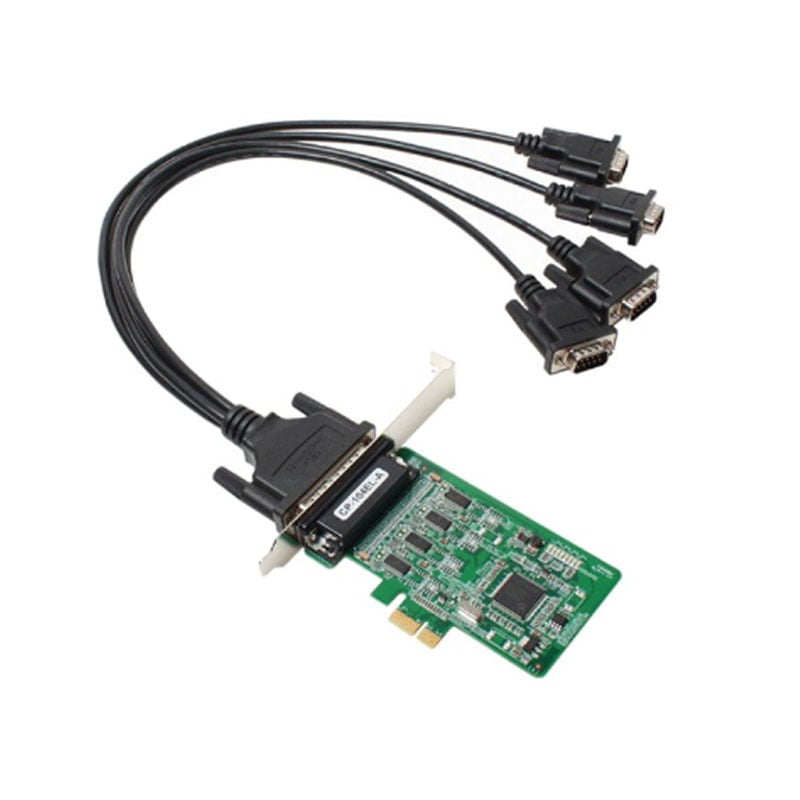 card pci-e 1x ra 4 rs232 moxa cp-104el-a