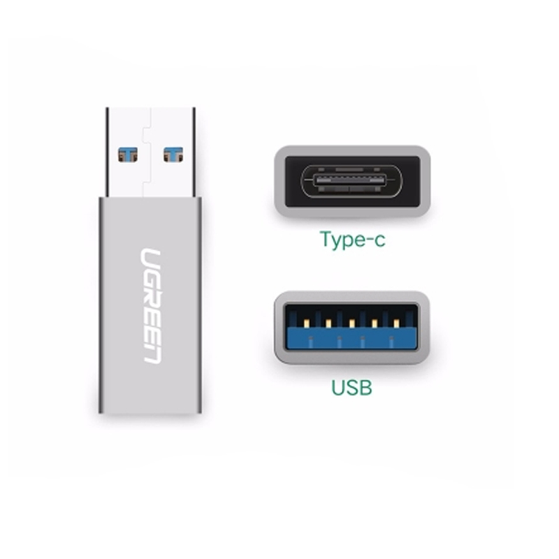 USB 3.0 to usb type-c female ugreen