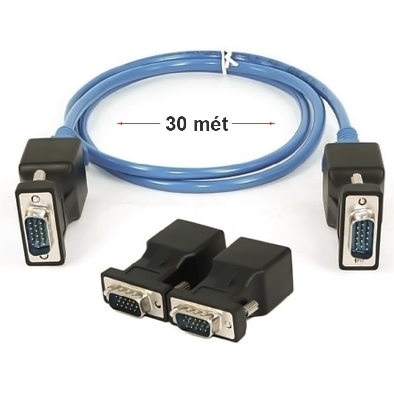 dau noi vga qua cap mang 30 met