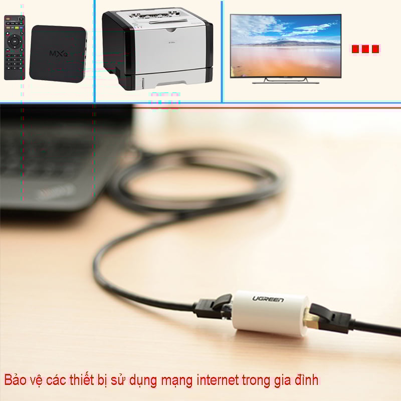 dau noi mang chong set ugreen