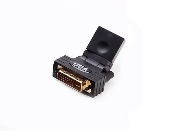Đầu chuyển đổi DVI-I Male to HDMI Female bẻ góc 360 độ - Phụ Kiện Điện Tử Việt Nam