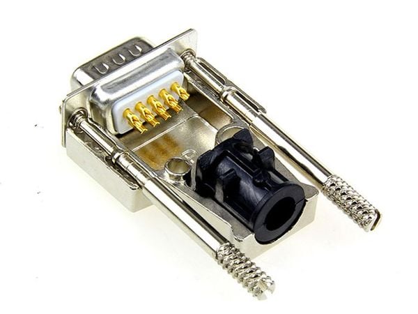 Bộ đầu hàn DB9 Âm/DB9 dương 9 chân đồng đúc+ vỏ ốp hợp kim cao cấp - Phụ Kiện Điện Tử Việt Nam