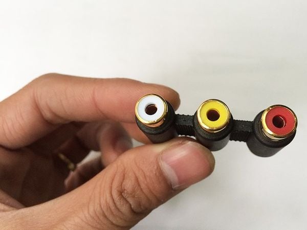 Đầu nối RCA/AV 1-1 và 3-3 2 đầu âm, Đầu nối cáp AV, RCA phụ kiện điện tử - Phụ Kiện Điện Tử Việt Nam