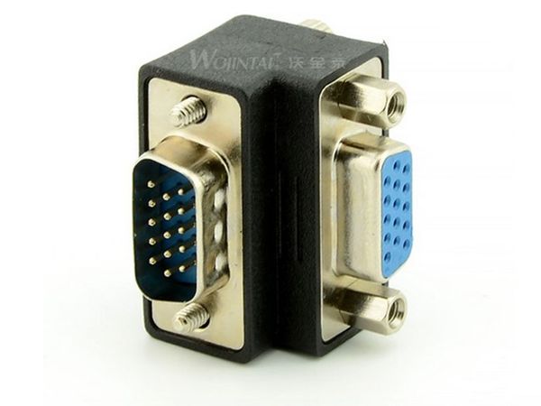 Đầu nối cáp VGA, Đầu đổi VGA đực sang cái bẻ góc - Phụ Kiện Điện Tử Việt Nam