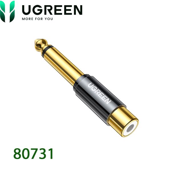 Đầu chuyển đổi âm thanh 6.5 mono đực sang AV RCA cái Ugreen 80731 - Phụ Kiện Điện Tử Việt Nam
