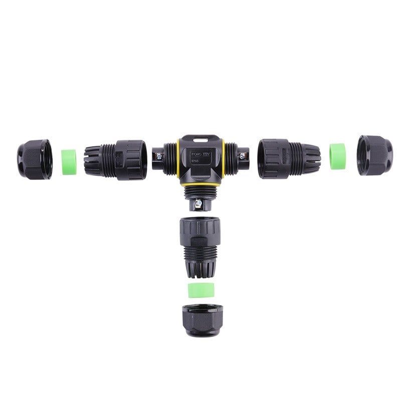 Đầu nối dây điện chống nước chữ T chuẩn IP68 chính hãng E-Weichat EW-M20T