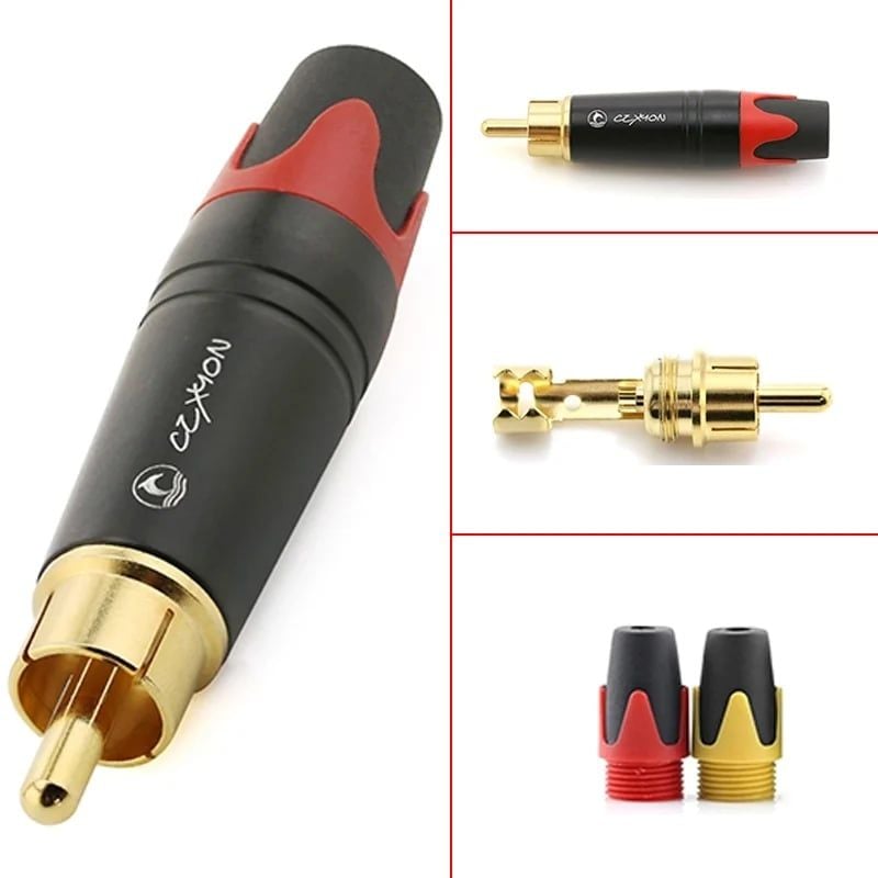 Dây cáp âm thanh DIY AV 2 ra 2 (R/L) cho Loa, Amply CZXYON dài 1m đến 50m - Phụ Kiện Điện Tử Việt Nam