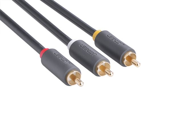 Cap loa av 3 đầu hoa sen rca ugreen