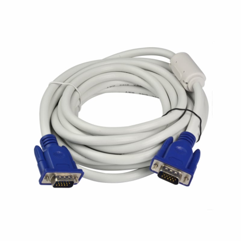 Cáp VGA 1.5 mét đến 30m màu trắng, loại thường, cáp VGA phụ kiện điện tử - Phụ Kiện Điện Tử Việt Nam