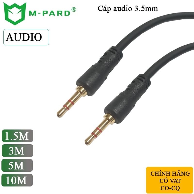 Dây cáp 3.5mm dài từ 1,5m đến 10m chính hãng M-PARD