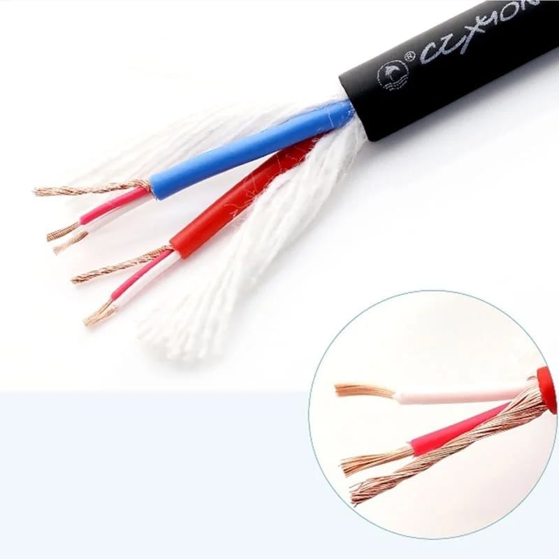 Dây cáp âm thanh DIY 3.5mm ra 2AV (R/L) cho Loa, Amply CZXYON dài 1m đến 50m - Phụ Kiện Điện Tử Việt Nam