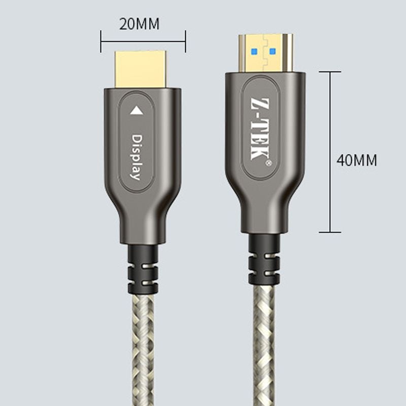 Cáp HDMI 2.0 sợi quang chuẩn 4K@60Hz chính hãng Z-TEK dài từ 20M đến 100M