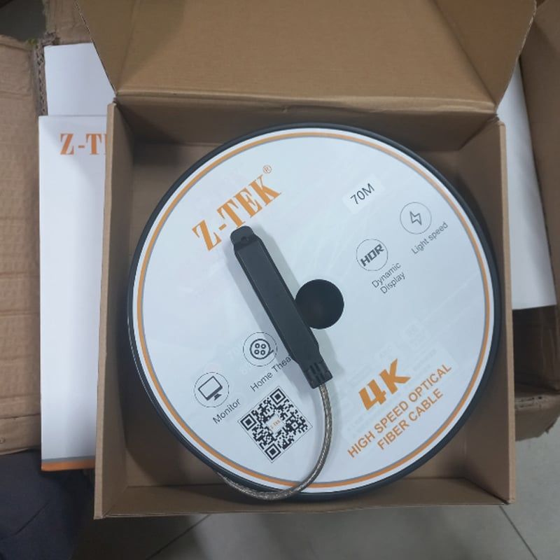 Cáp HDMI 2.0 sợi quang Z-tek chuẩn 4K@60Hz