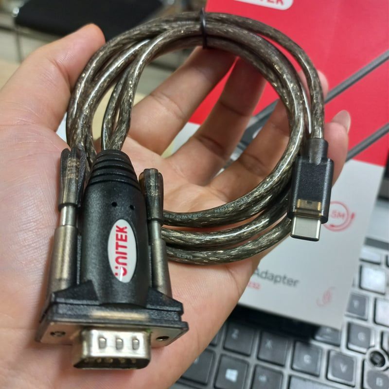 Dây USB TypeC to RS232 dài 1.5M Unitek Y-1105K - Phụ Kiện Điện Tử Việt Nam